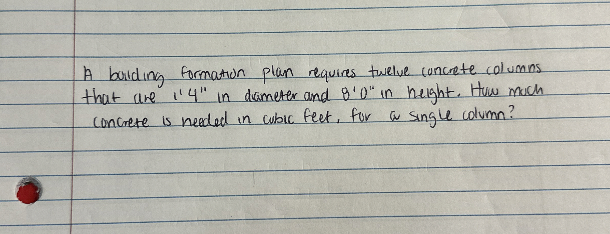 A boilding formation plan requires twelve