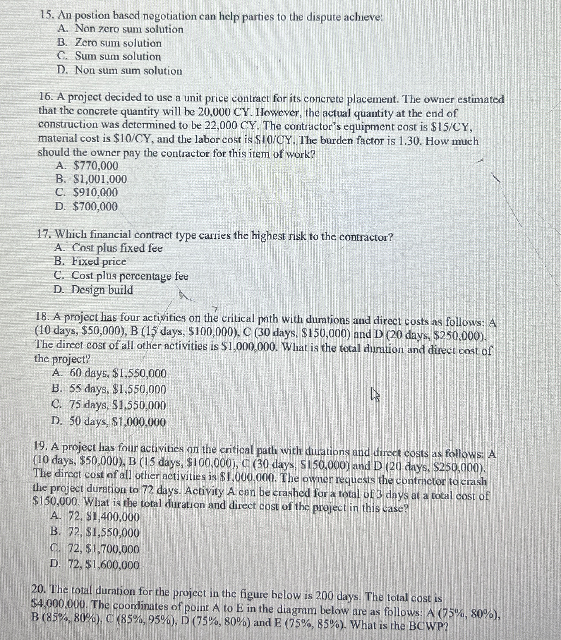 An postion based negotiation can help parties to