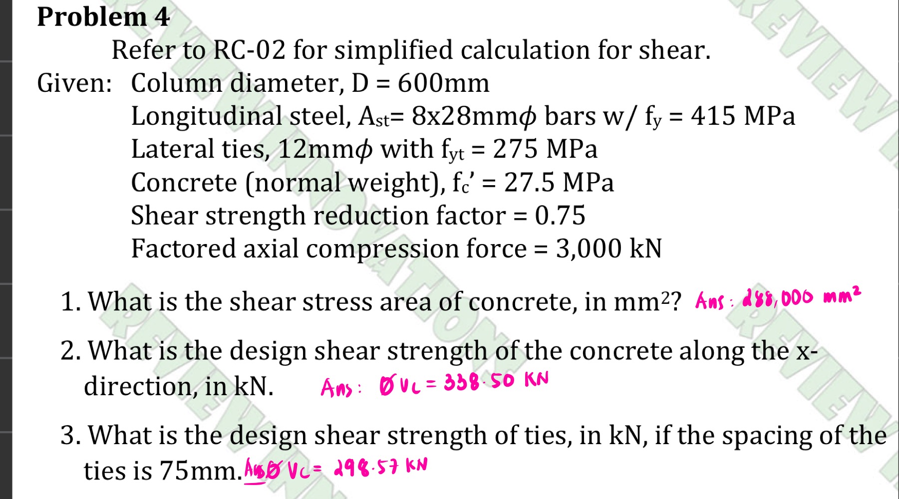 Problem 4 Refer to RC - 0 2 for simplified