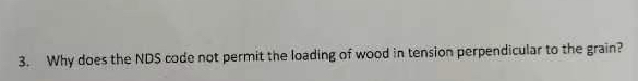 Why does the NDS code not permit the loading of