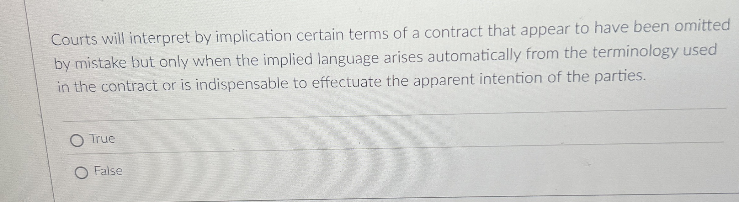 Courts will interpret by implication certain