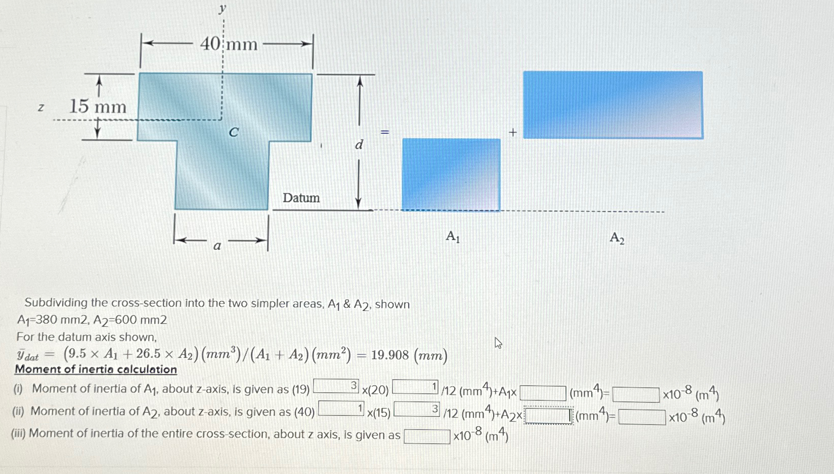 A = 2 0 D = 3 4 Find the blank answers