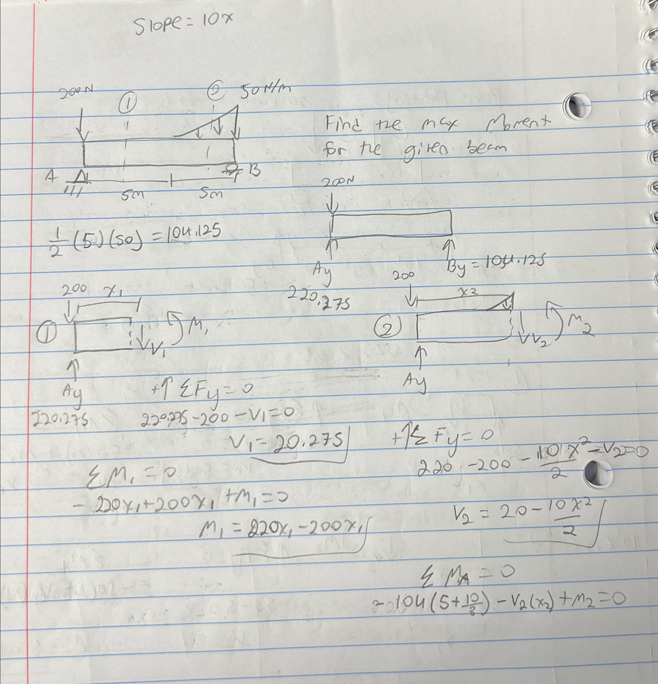 How were Ay and By acheived?