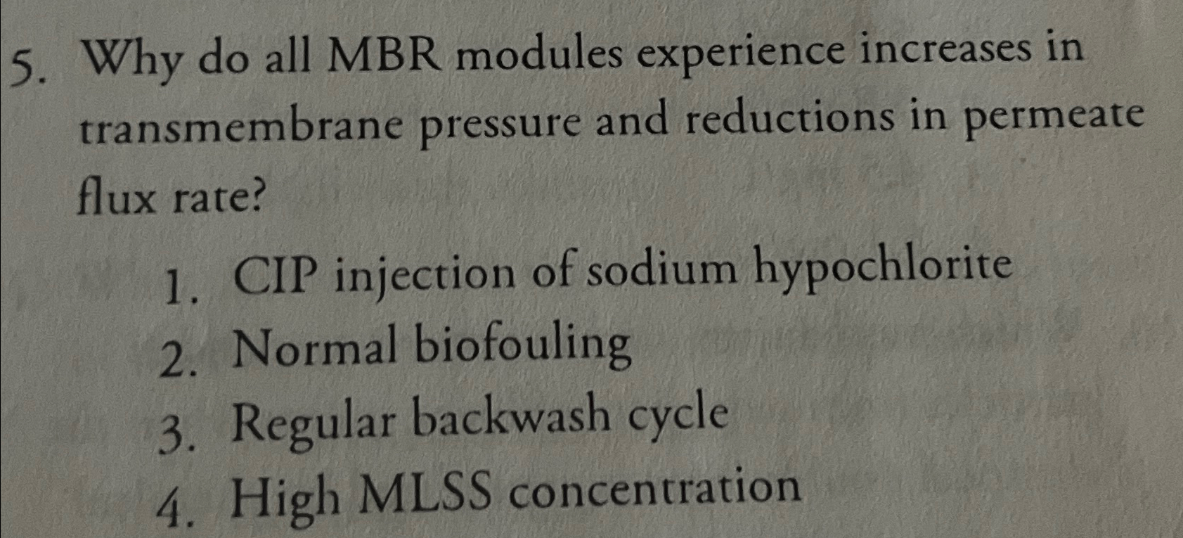 Why do all MBR modules experience increases in