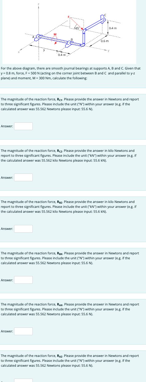 For the above diagram, there are smooth journal