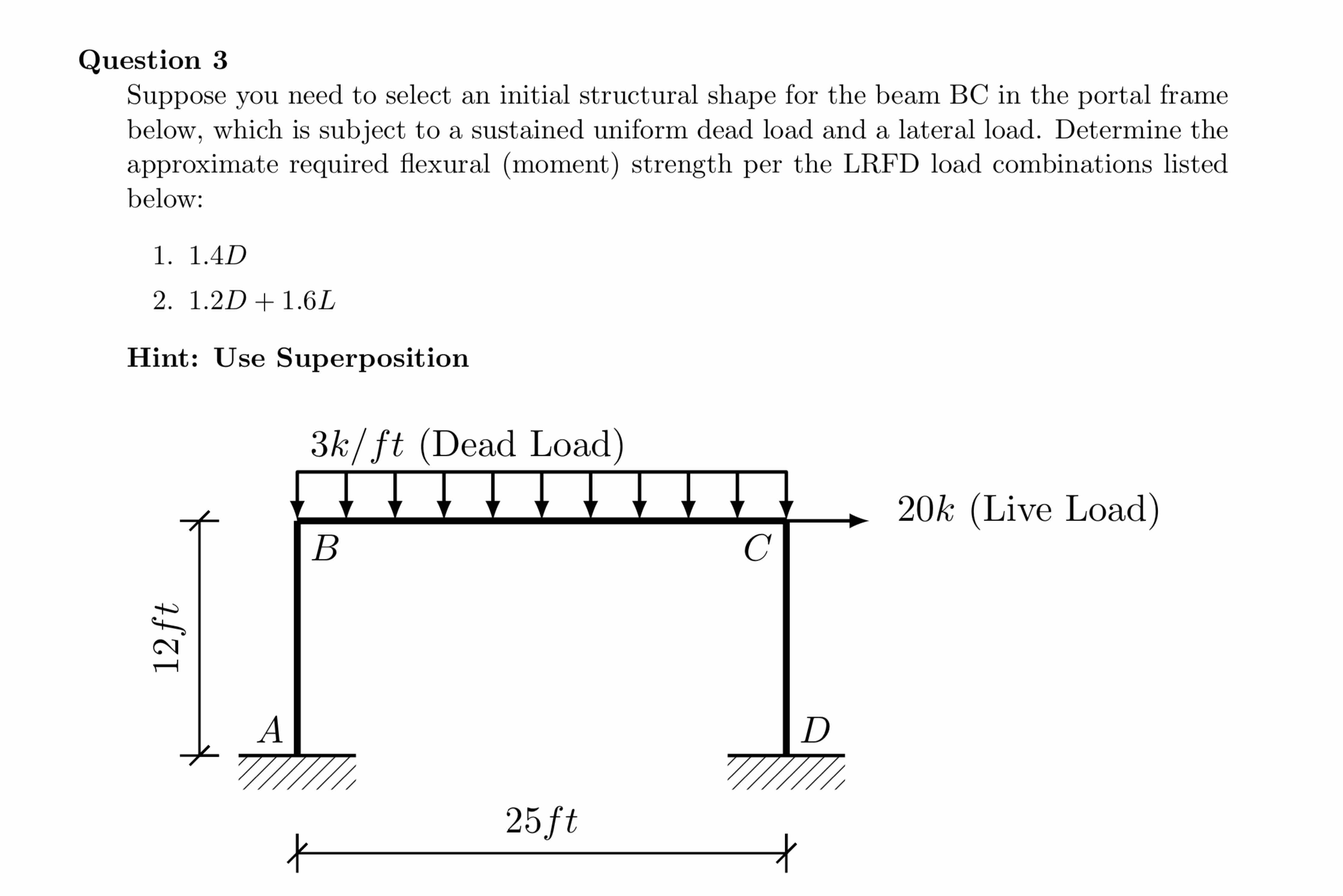Question 3 Suppose you need to select an initial