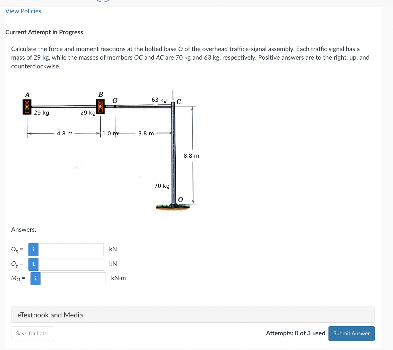 Current Attempt in Progress Calculate the force