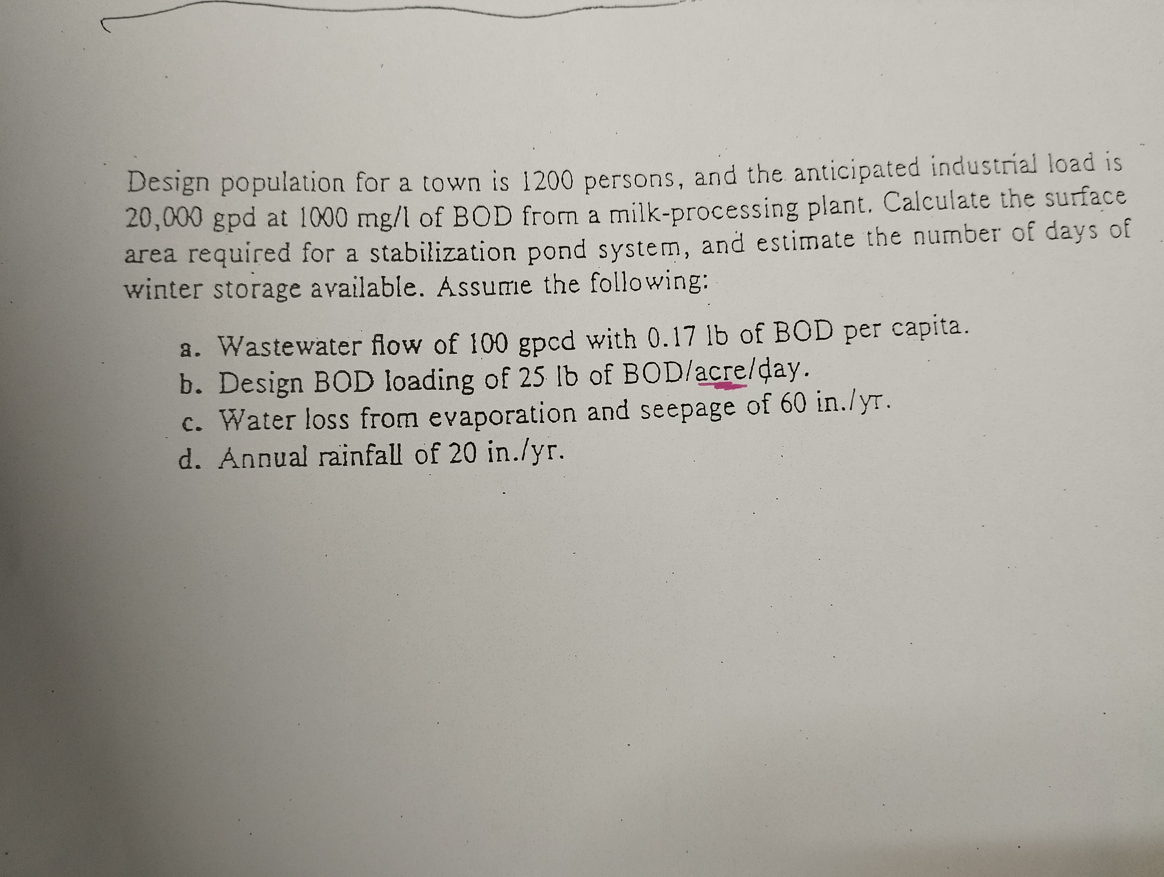 Please answer " wastewater treatment course "