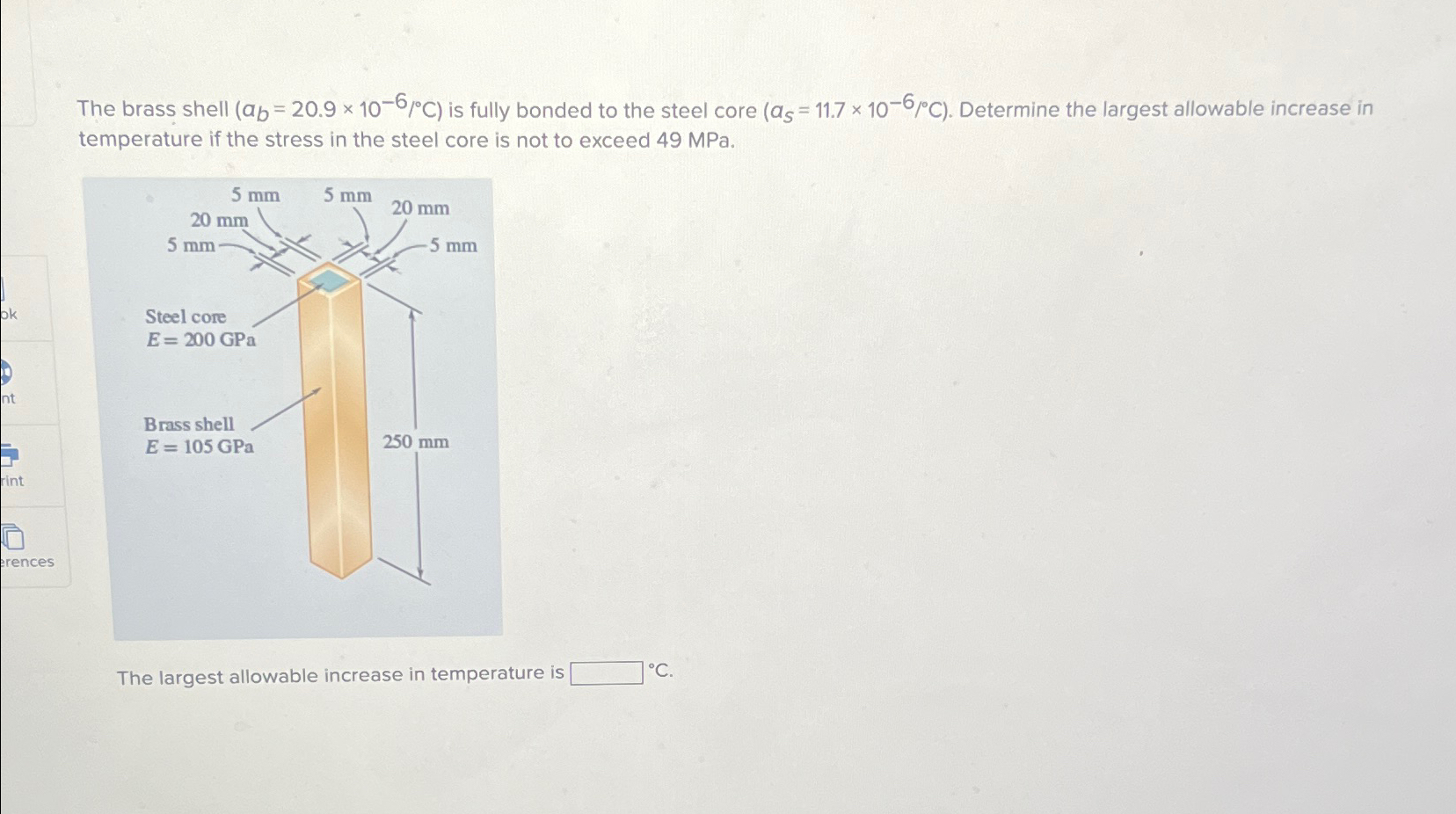 The brass shell ) = ( 2 0 . 9 1 0 - 6 C is fully