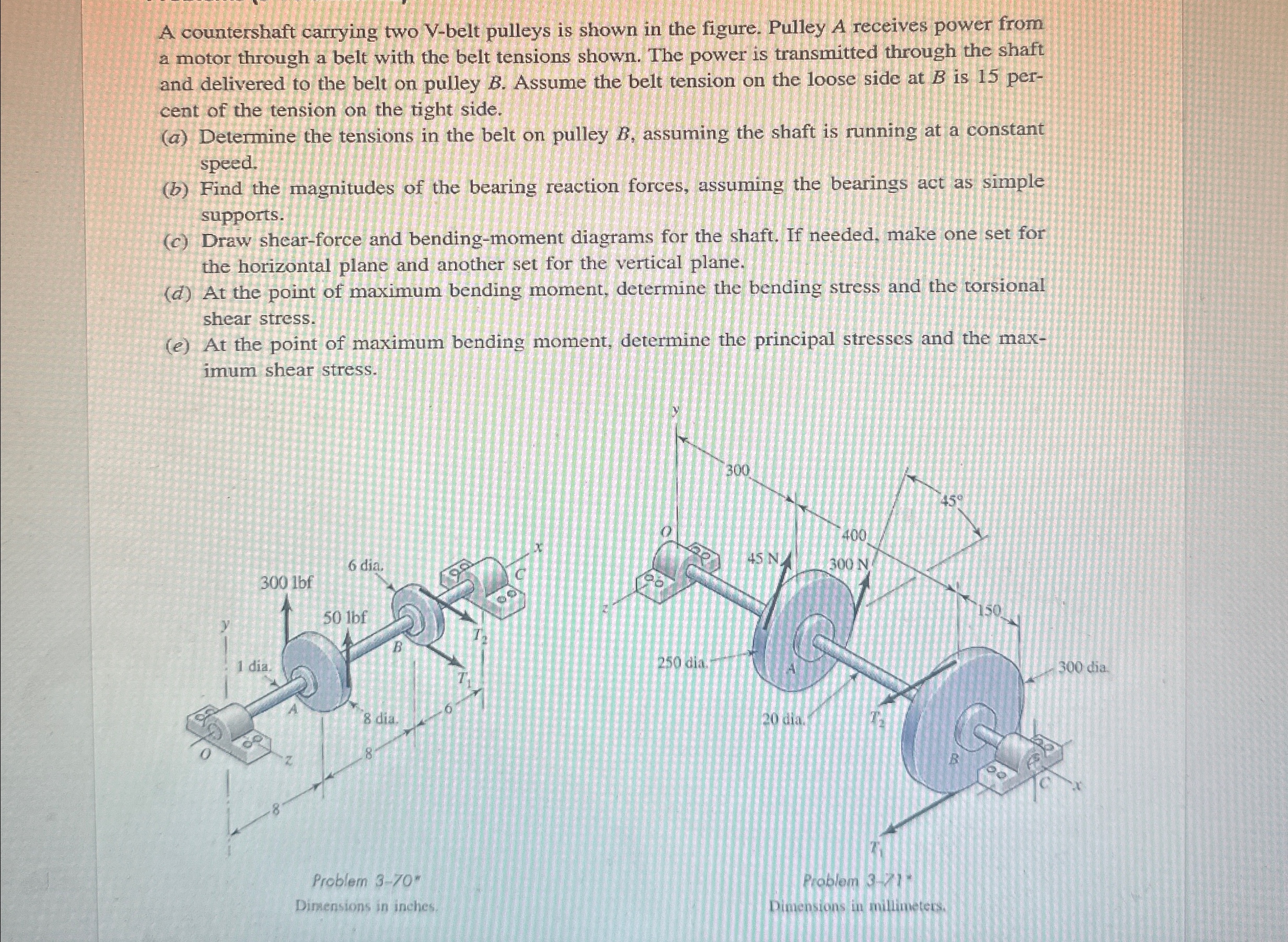problem 3 - 7 0 ( left picture )