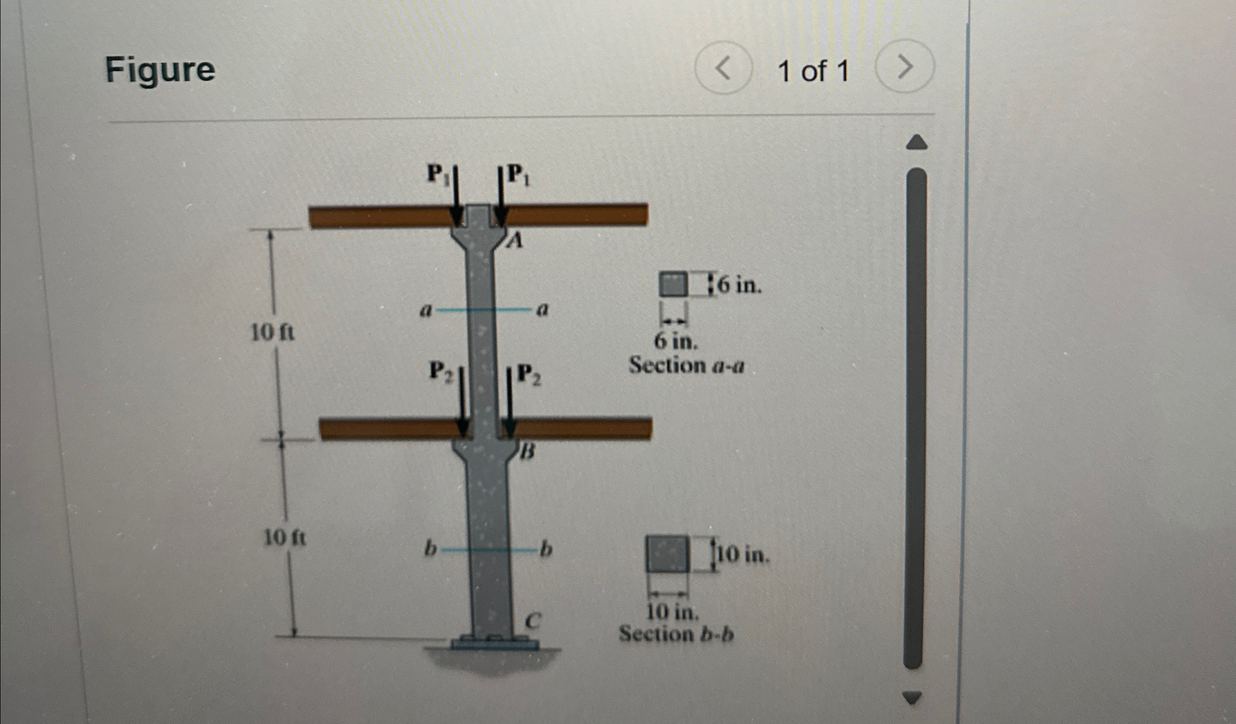 Consider a high strength precast concrete column