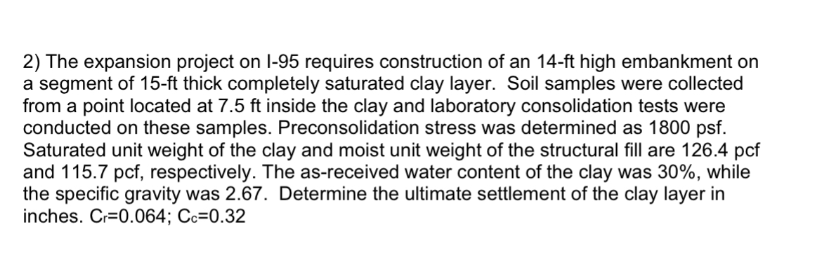 The expansion project on I - 9 5 requires