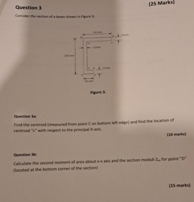 Question 3 ( 2 5 Marks ) Consider the section of