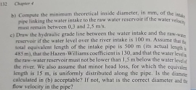 4 . 2 A water - treatment plant is needed to meet