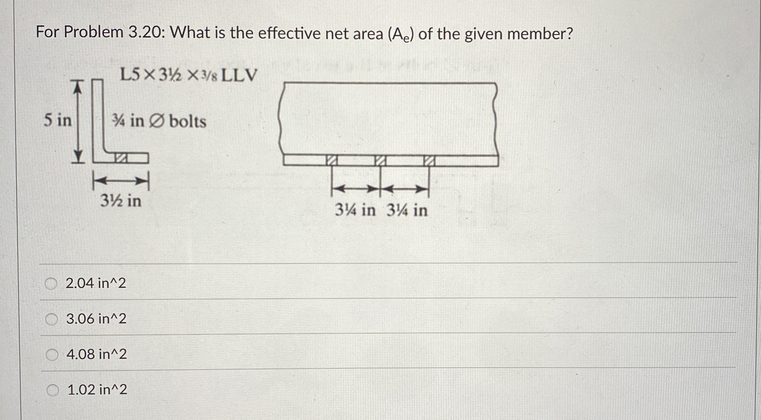 For Problem 3 . 2 0 : What is the effective net