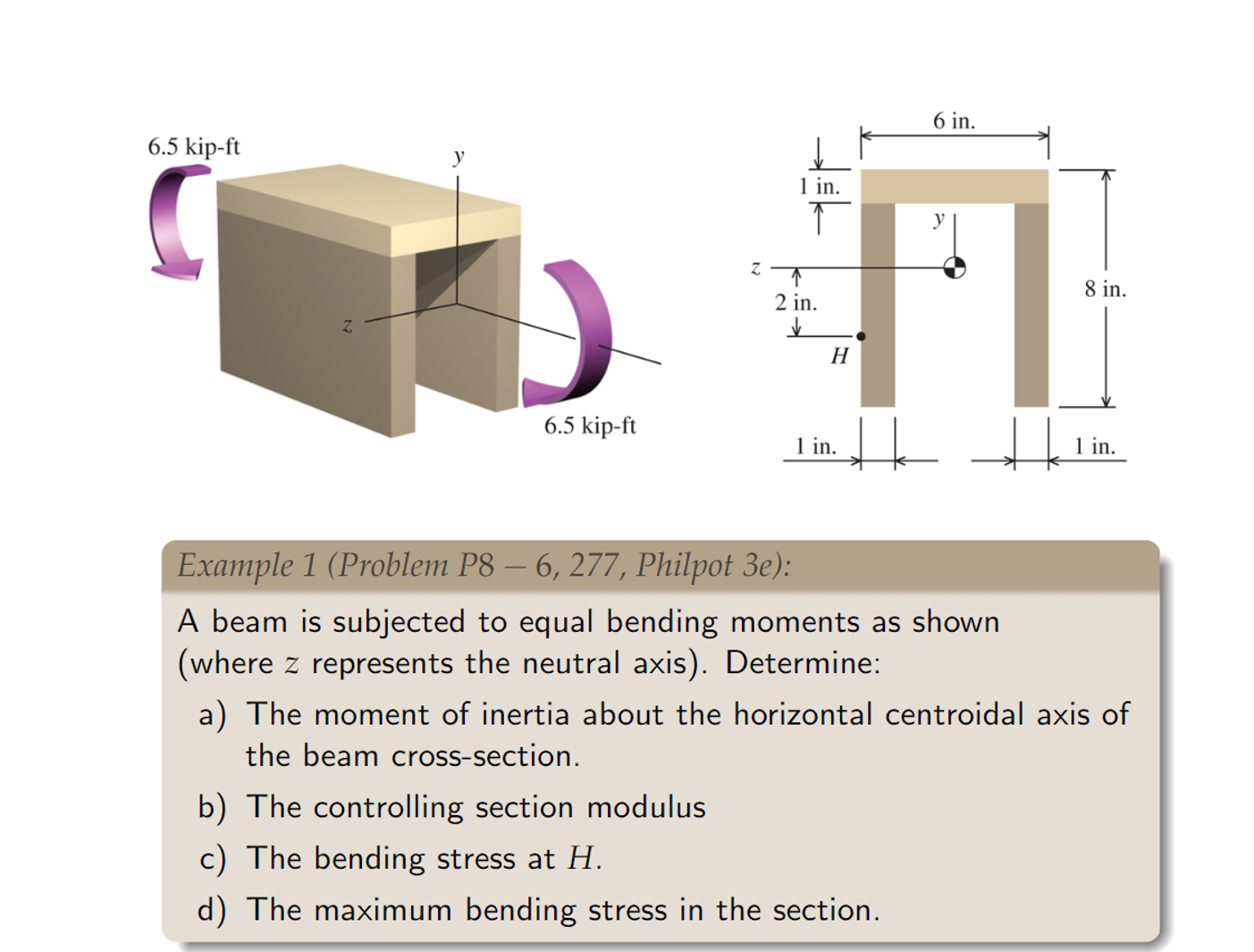 please show work Example 1 ( Problem P 8 - 6 , 2