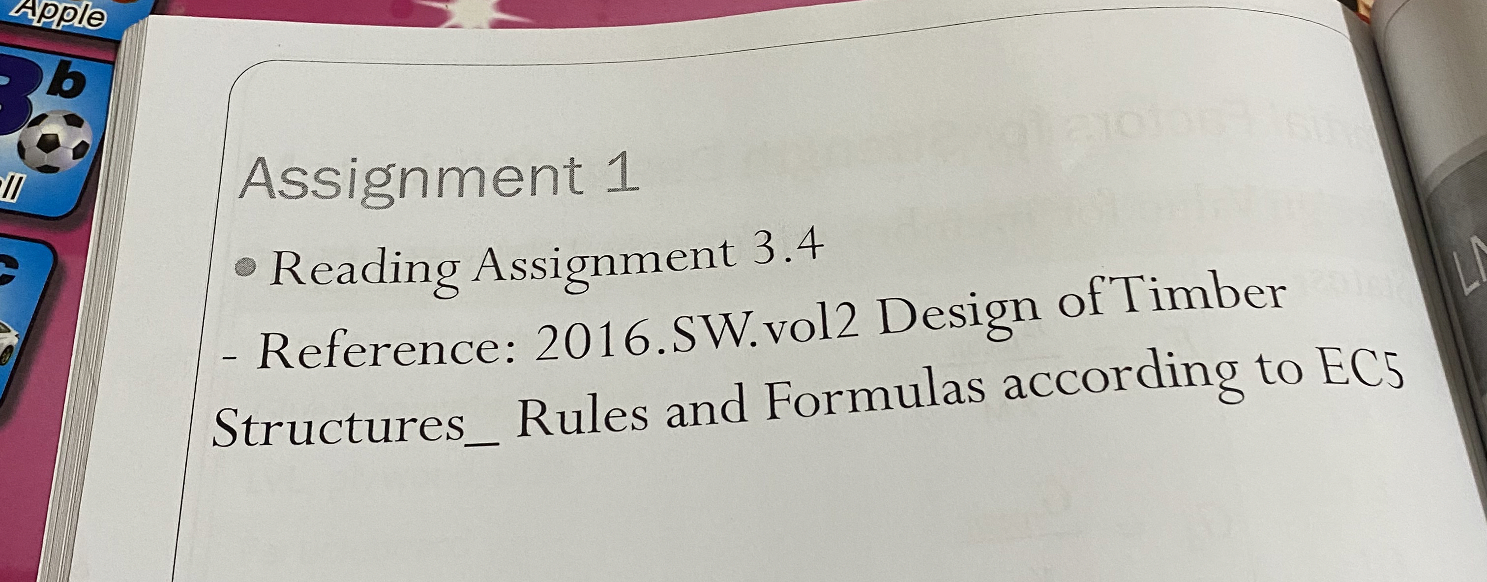 Assignment 1 Reading Assignment 3 . 4 Reference: