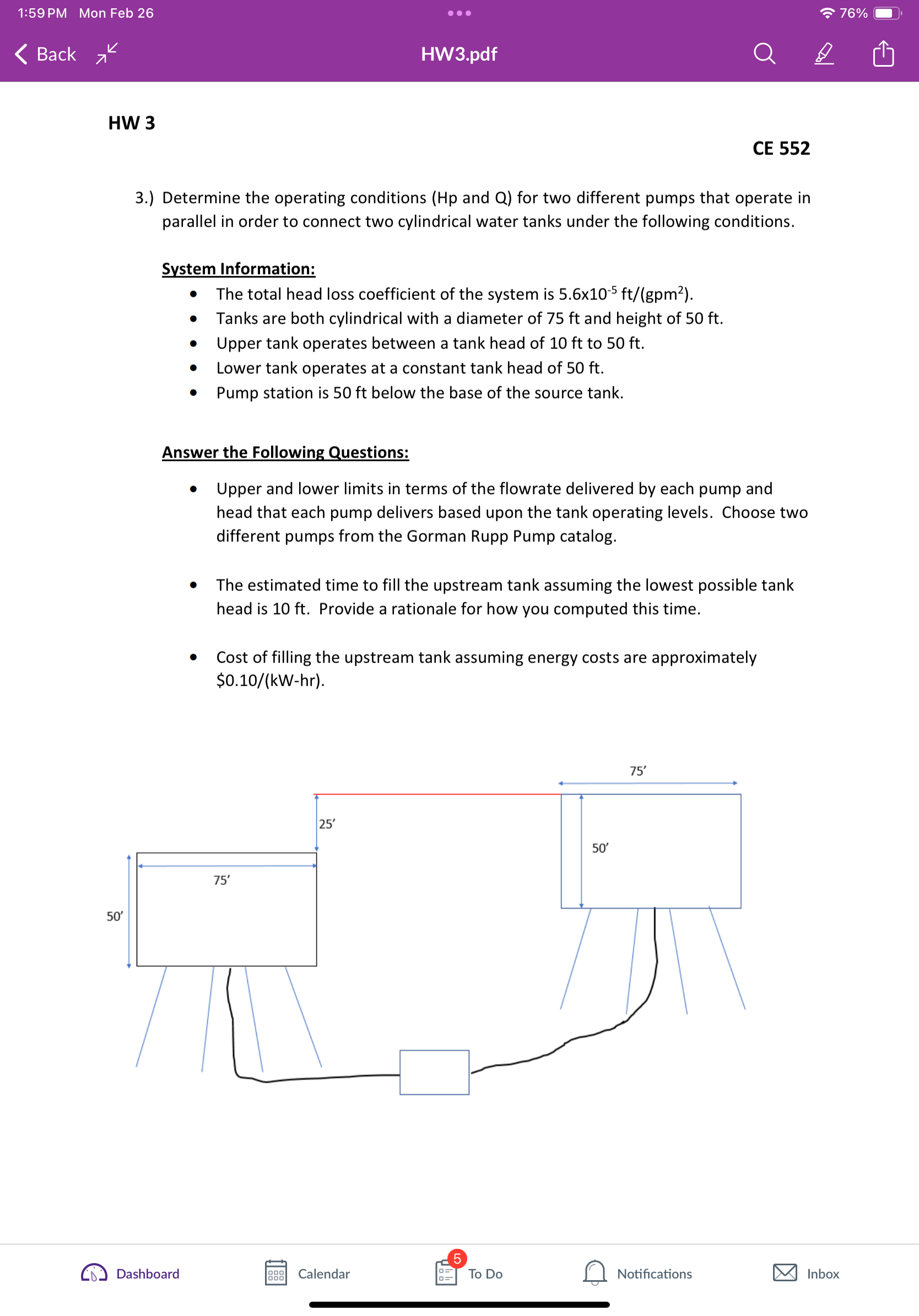 1 : 5 9 PM Mon Feb 2 6 Back K HW 3 . pdf HW 3 CE