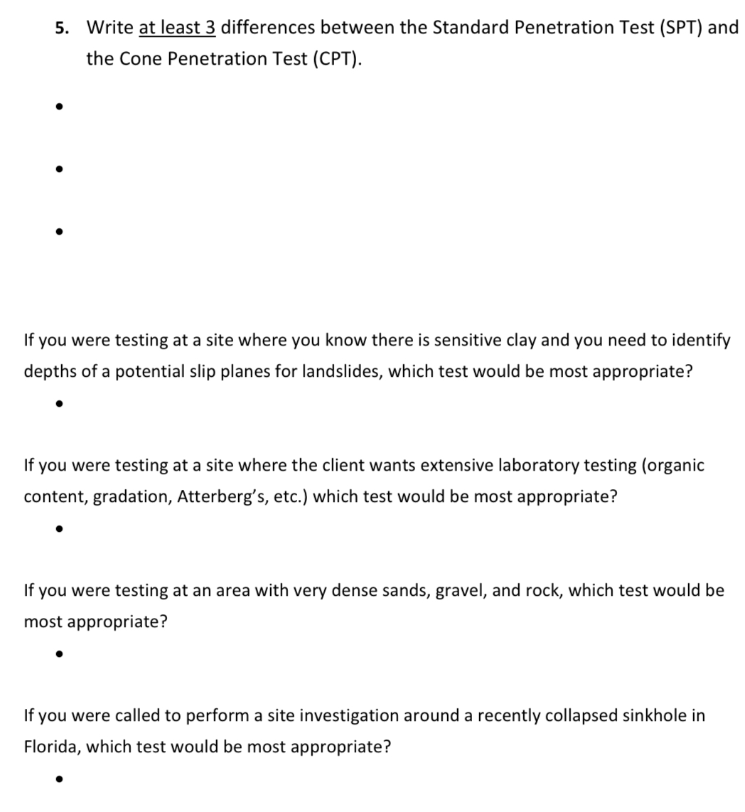 Write at least 3 differences between the Standard