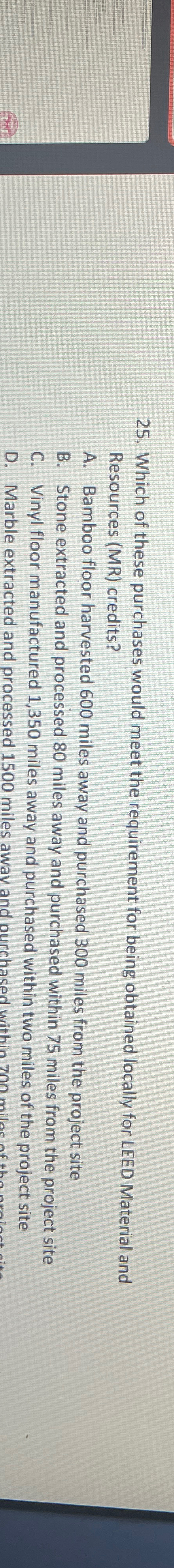 Which of these purchases would meet the