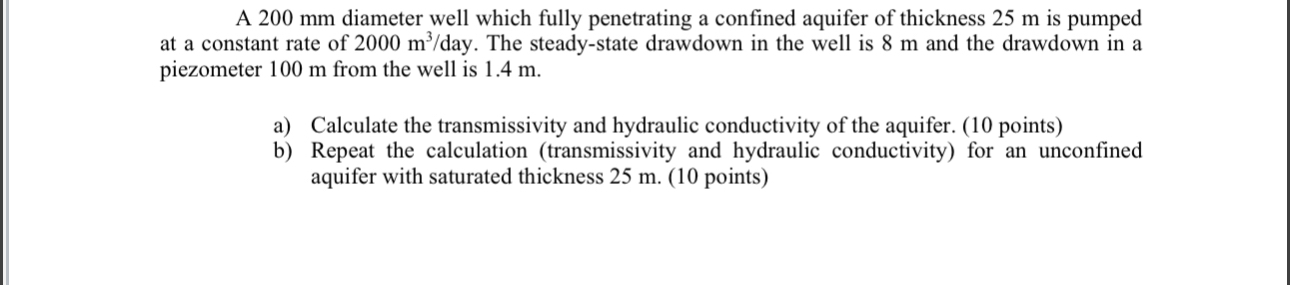 Working with steady - state flow