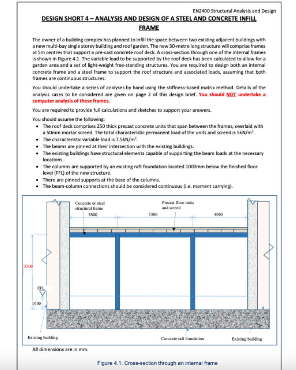 EN 2 4 0 0 Structural Analysis and Design DESIGN