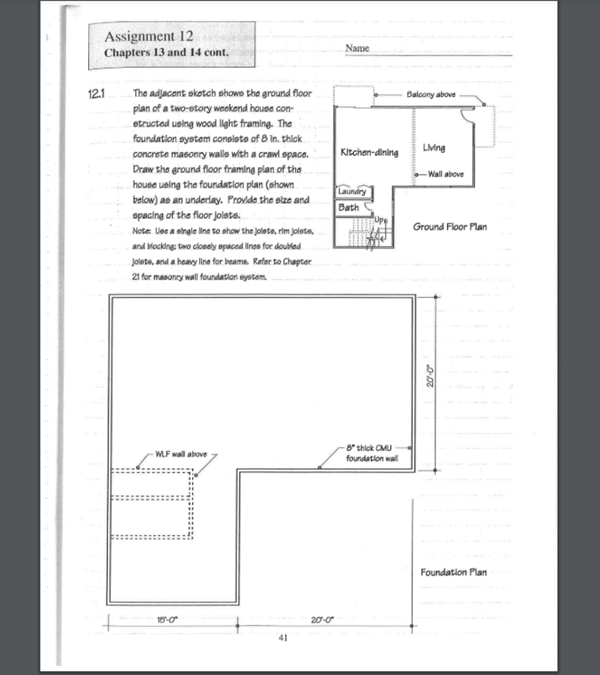Assignment 1 2 Chapters 1 3 and 1 4 cont. Name 1