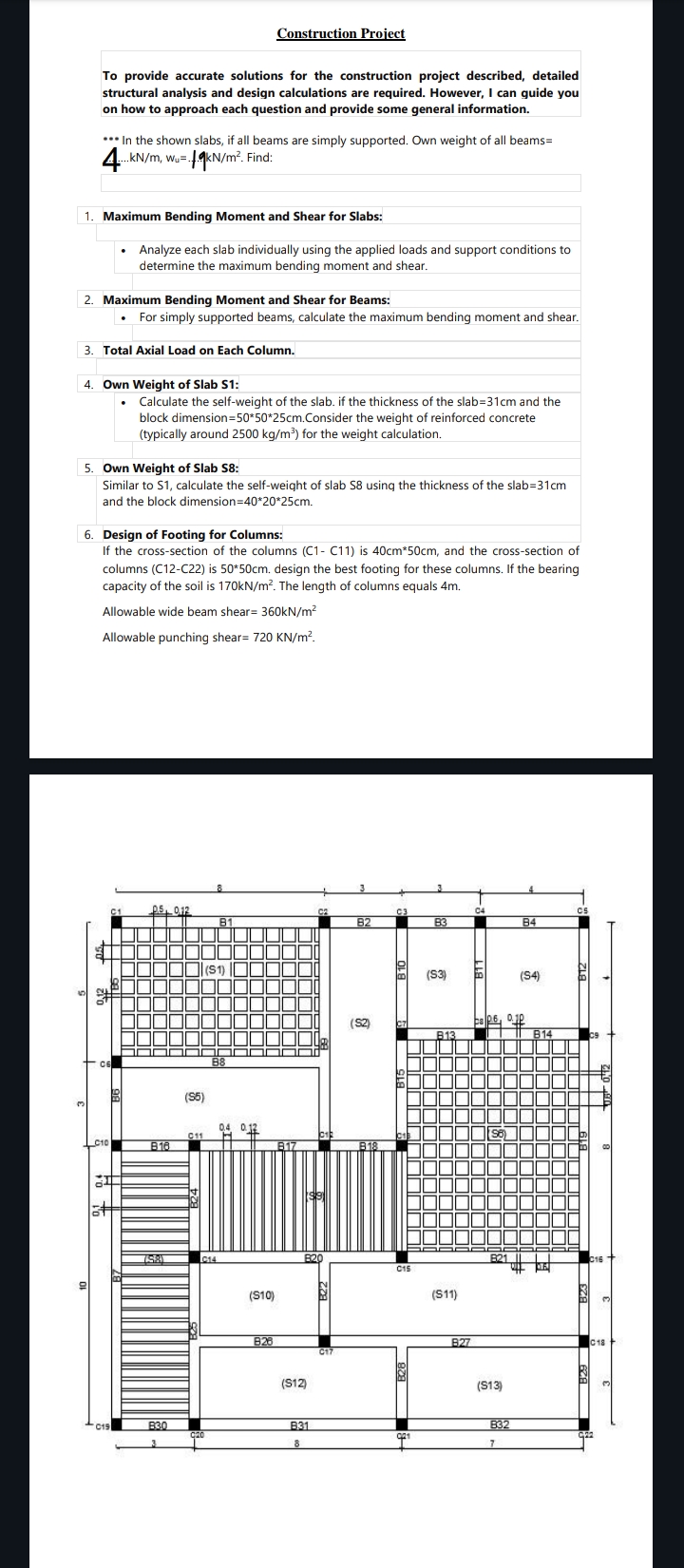 Construction Proiect To provide accurate