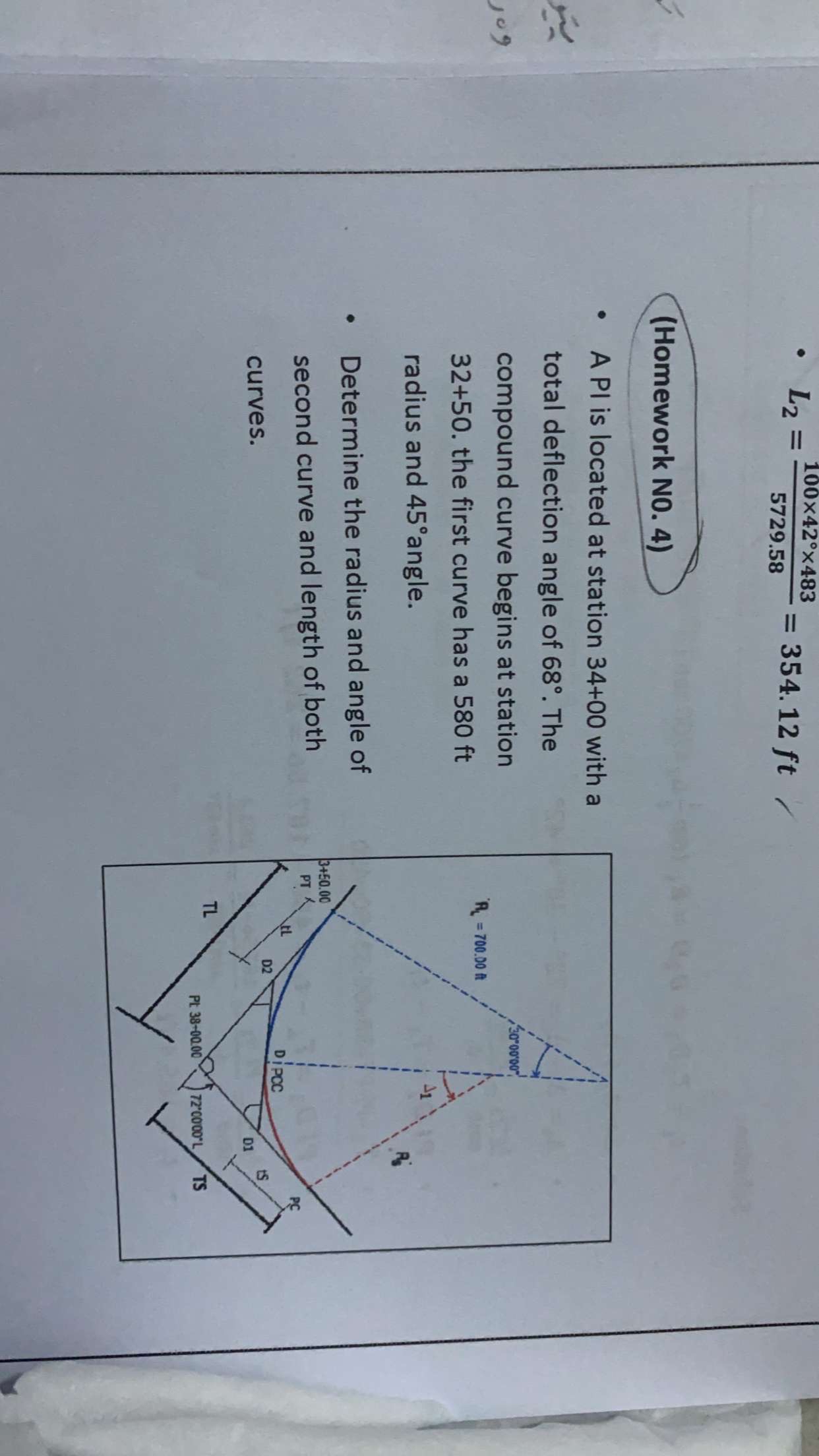 L 2 = 1 0 0 4 2 4 8 3 5 7 2 9 . 5 8 = 3 5 4 . 1 2