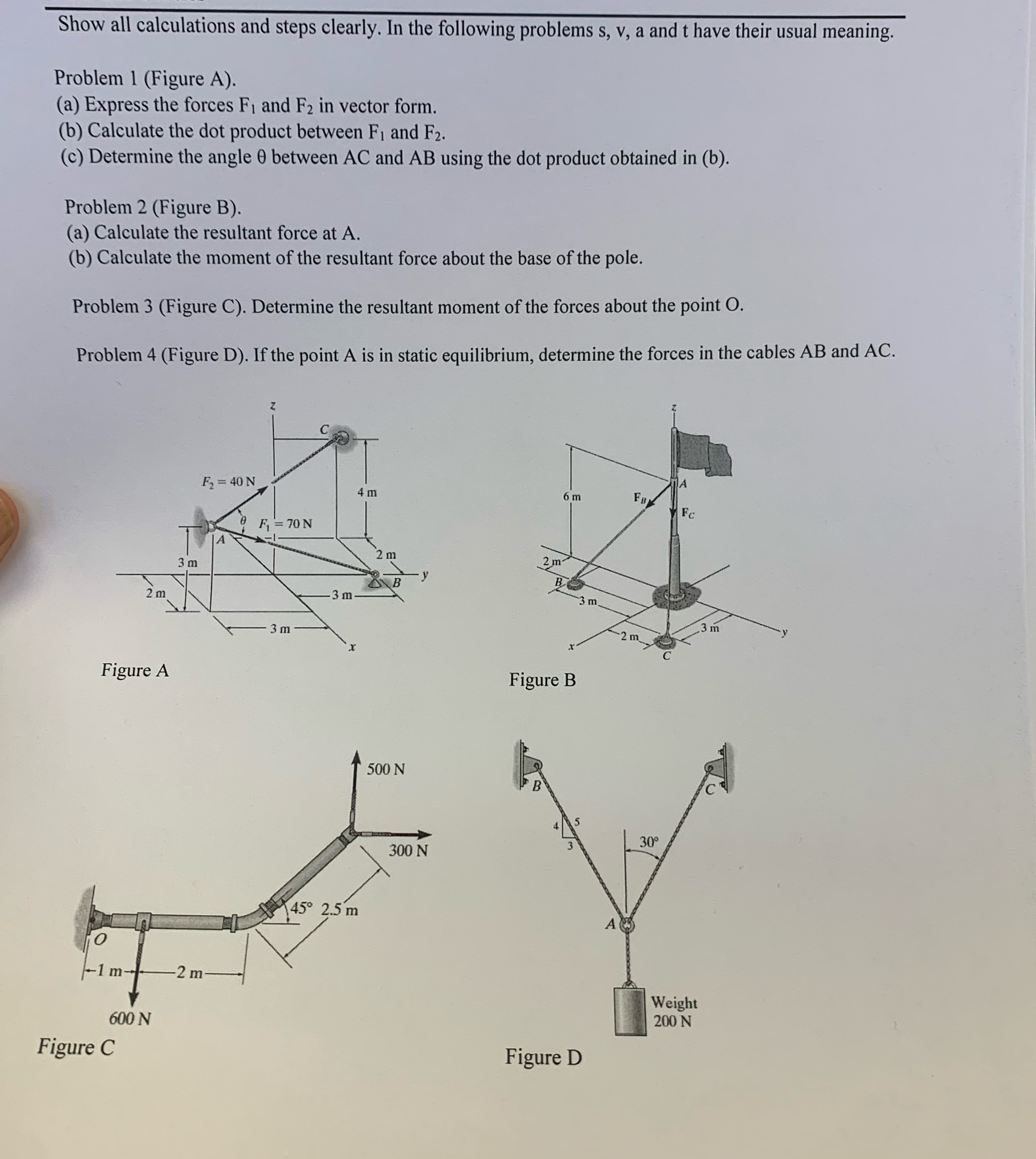 Show all calculations and steps clearly. In the