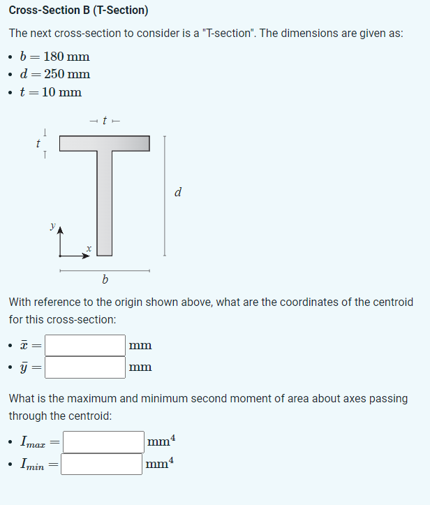 Cross - Section B ( T - Section ) The next cross
