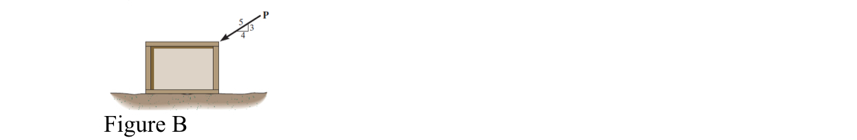 Problem 2 ( Figure B ) . Draw the free - body