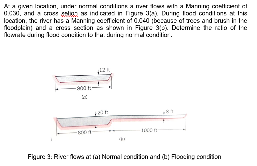 At a given location, under normal conditions a