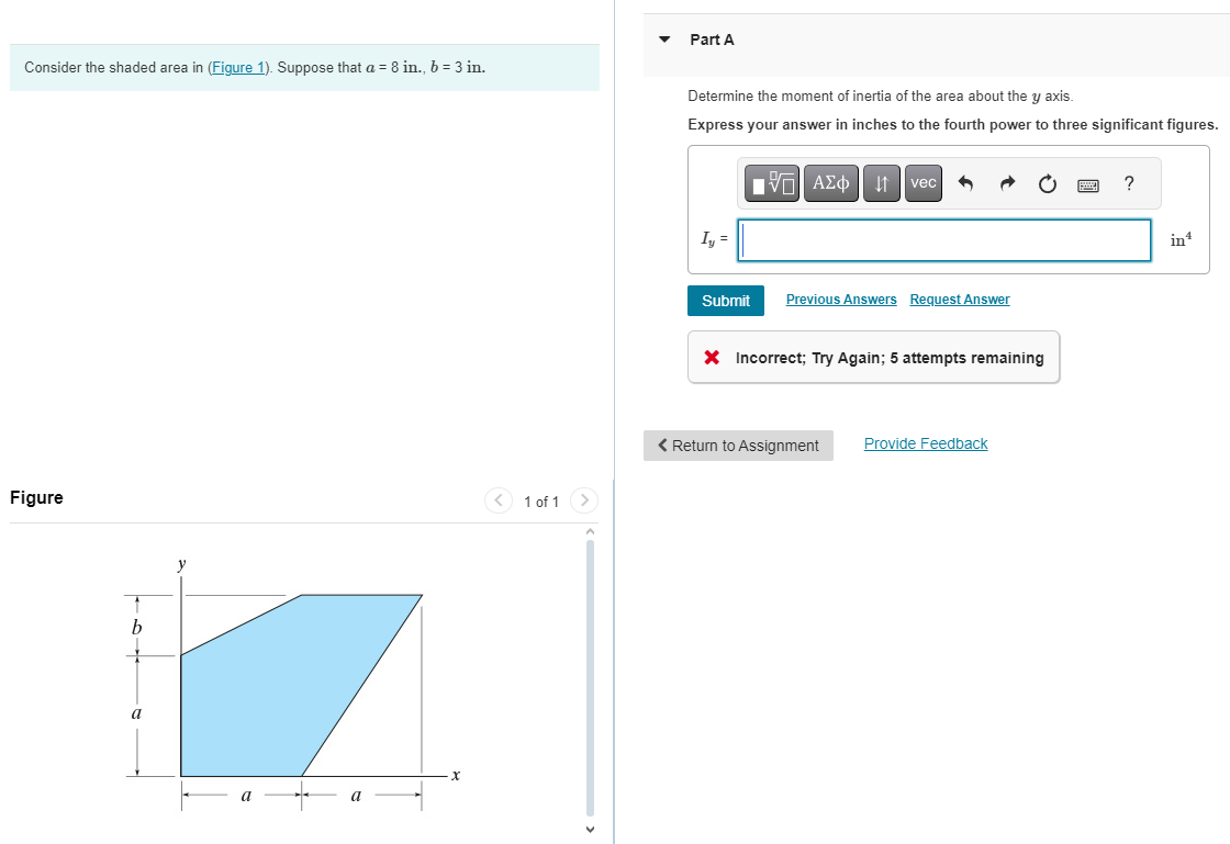 Consider the shaded area in ( Figure 1 ) .