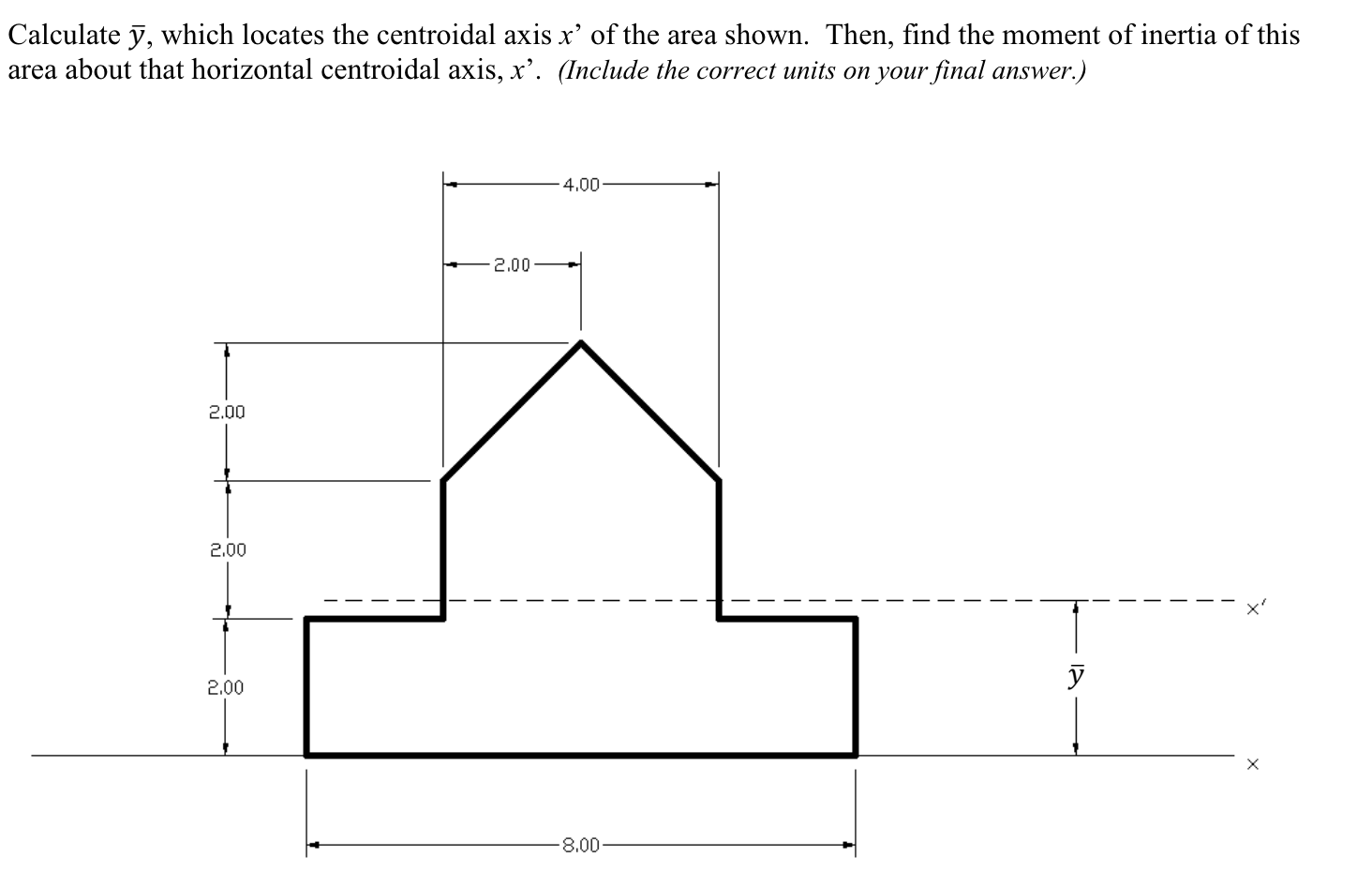 Calculate ? b a r ( y ) , which locates the