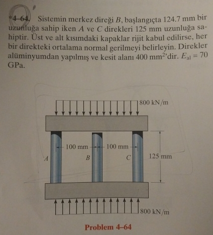 4 - 6 4 . Sistemin merkez dire i B , ba lang ta 1