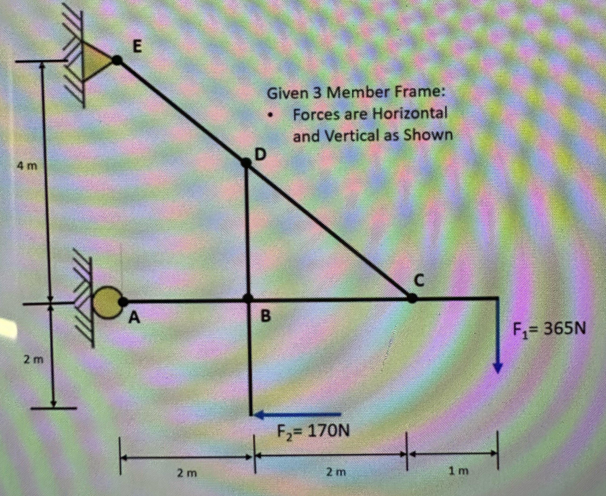 Calculate forces at each joint