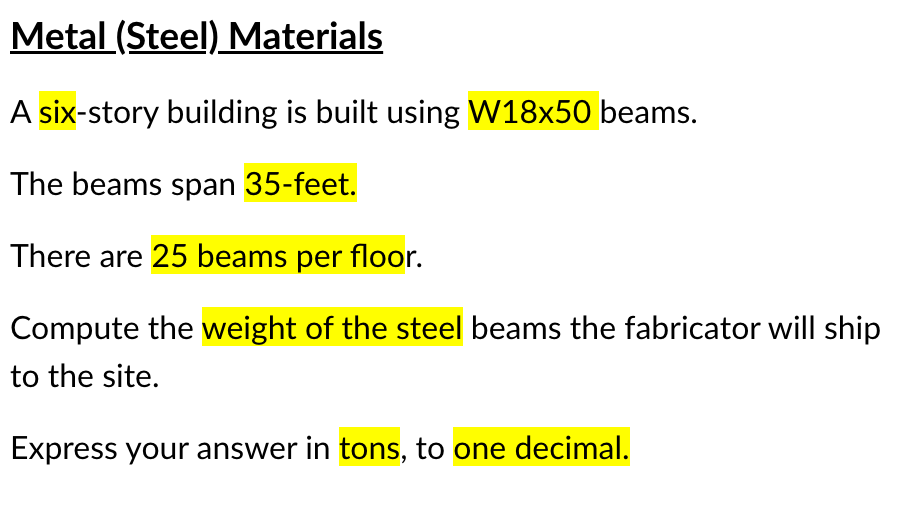 Metal ( Steel ) Materials A six - story building