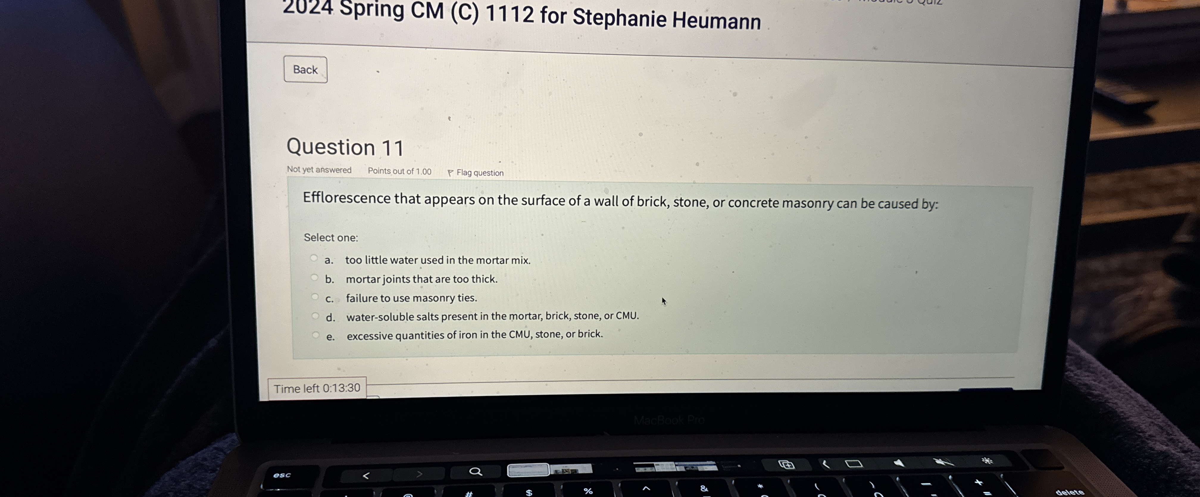 2 0 2 4 Spring CM ( C ) 1 1 1 2 for Stephanie