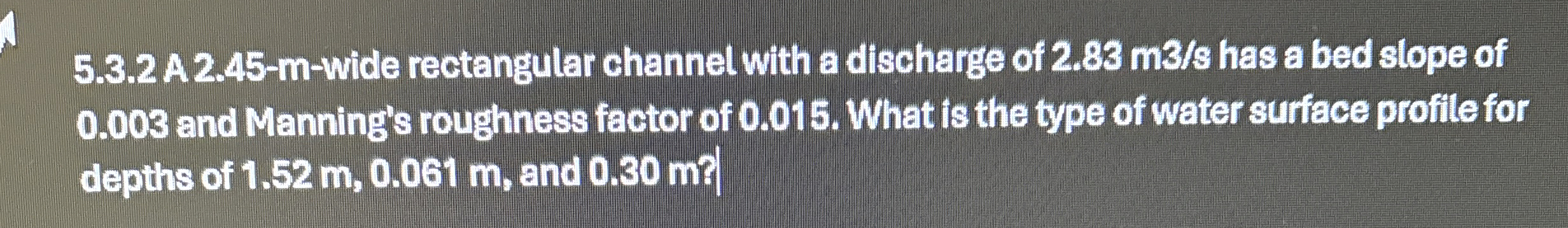 5 . 3 . 2 A 2 . 4 5 - m - wide rectangular