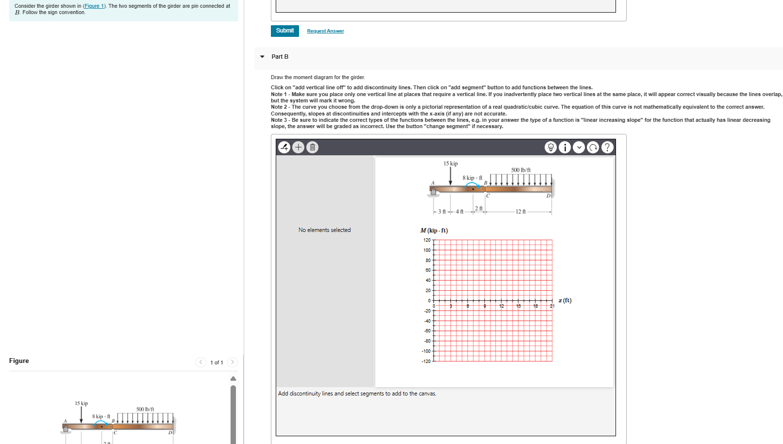Consider the girder shown in ( Figure 1 ) . The