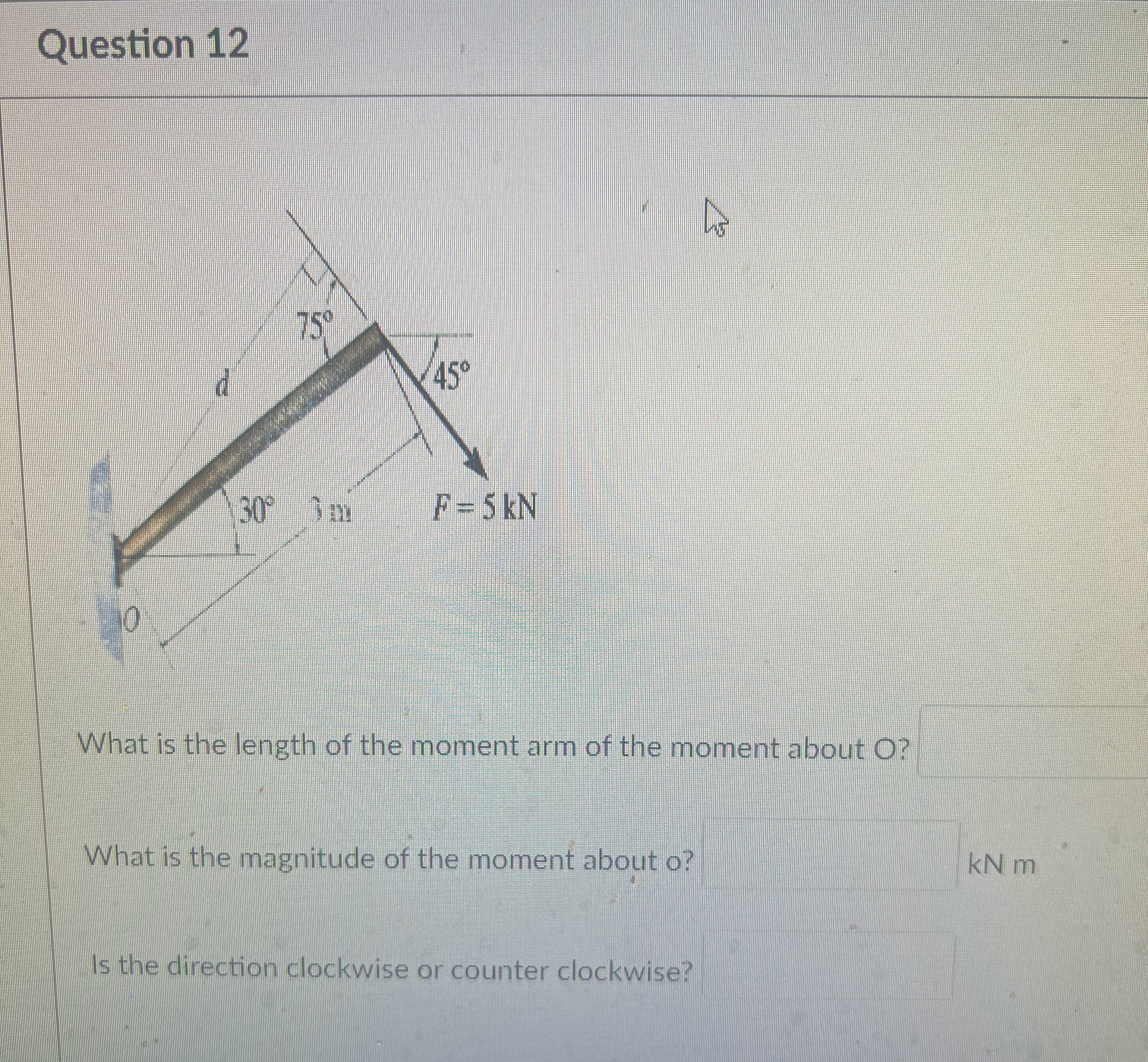 what is the length of the moment are of the
