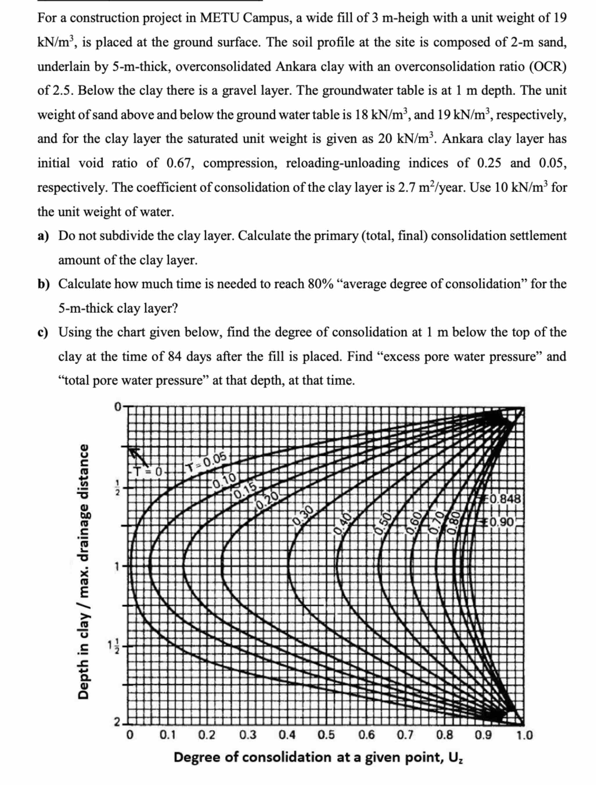 For a construction project in METU Campus, a wide