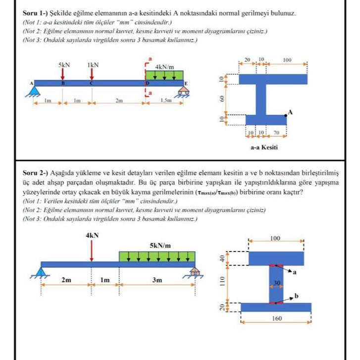 Soru 1 - ) Sekilde eg ilme eleman n n a - a