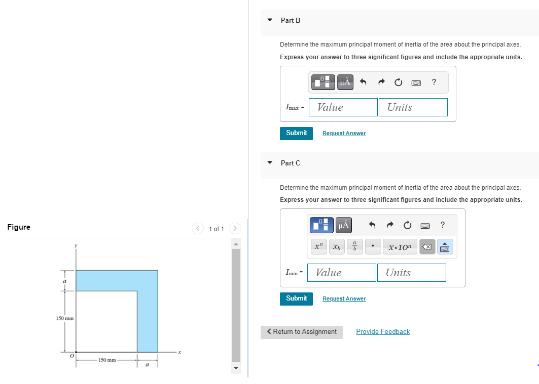 Consider the shaded area in ( Figure 1 ) with a =