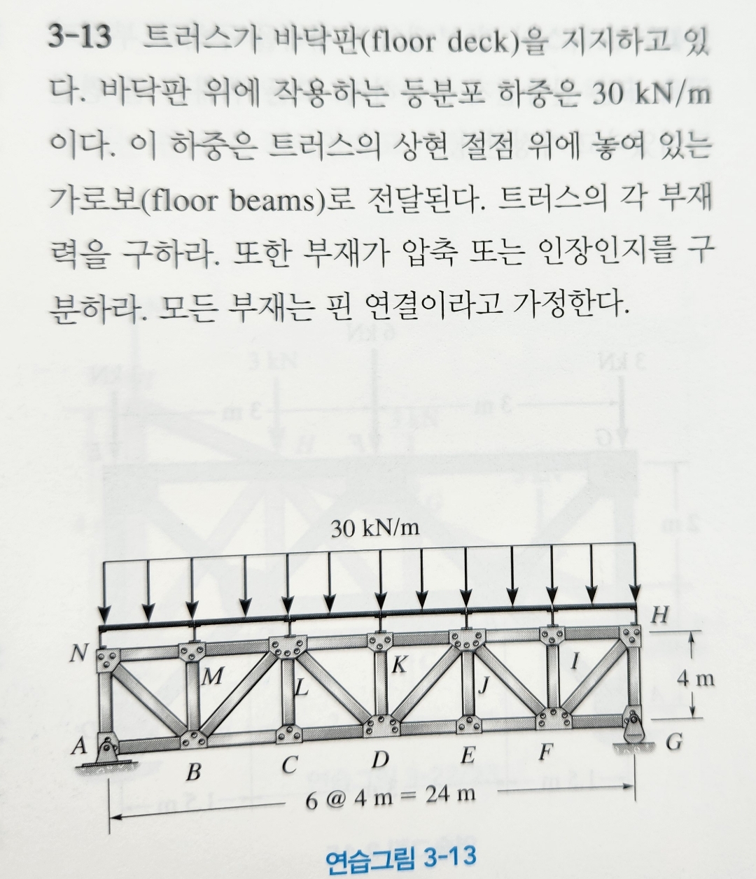 3 - 1 3 ( floor deck ) . 3 0 k N m . ( floor