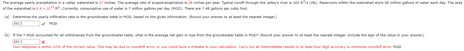 of the watershed is 6 . 4 1 0 1 0 f t 2 .