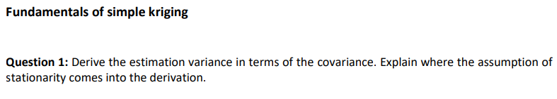 This is a mining engineering question please