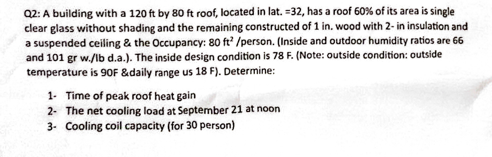 Q 2 : A building with a 1 2 0 f t by 8 0 f t