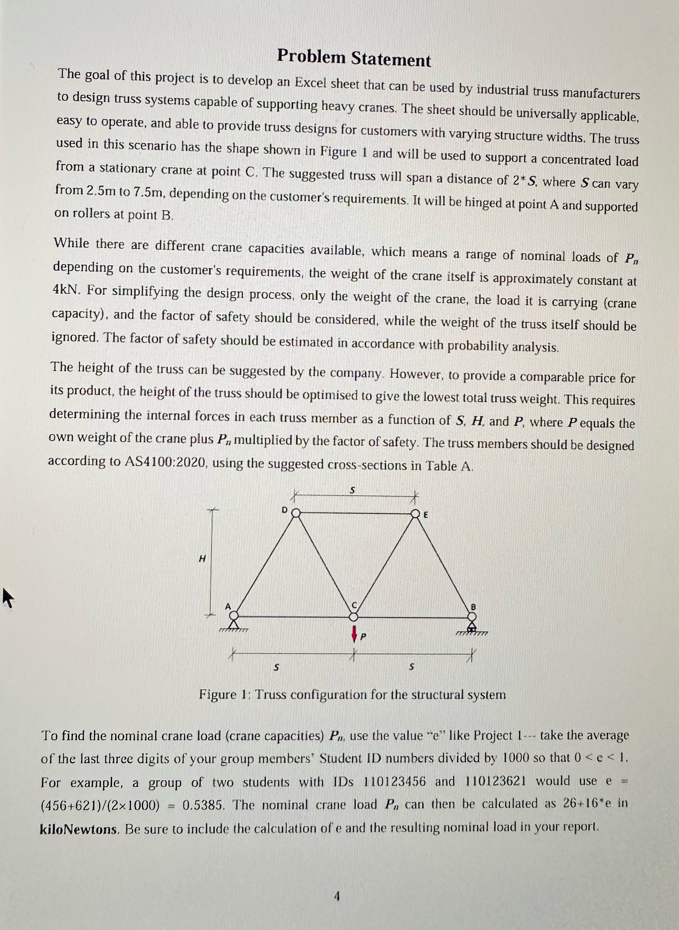 Problem Statement The goal of this project is to